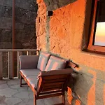 Tiny House With Sunset Over The Ocean *